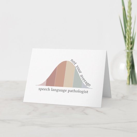 通常の言語病理医ではない サンキューカード (正面)
