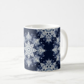 通常の雪の結晶ではないIII コーヒーマグカップ
