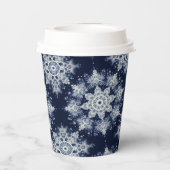 通常の雪の結晶ではないIII 紙コップ (裏面)