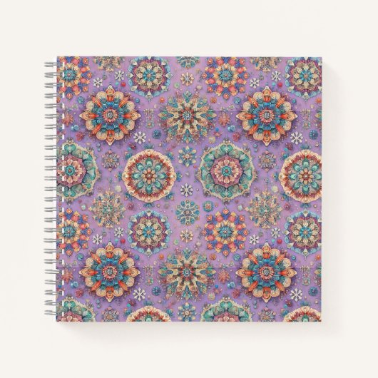 通常の雪の結晶ではないIV ノートブック (正面)