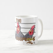 通常のCHICKEN容疑者 – バーレッド・ロック・ヘン コーヒーマグカップ (正面右)