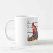 通常のCHICKEN容疑者 – バーレッド・ロック・ヘン コーヒーマグカップ (左)