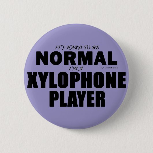 通常のXylophoneプレーヤー 缶バッジ (正面)