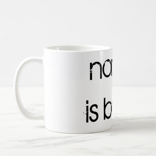 通常は退屈 コーヒーマグカップ (左)