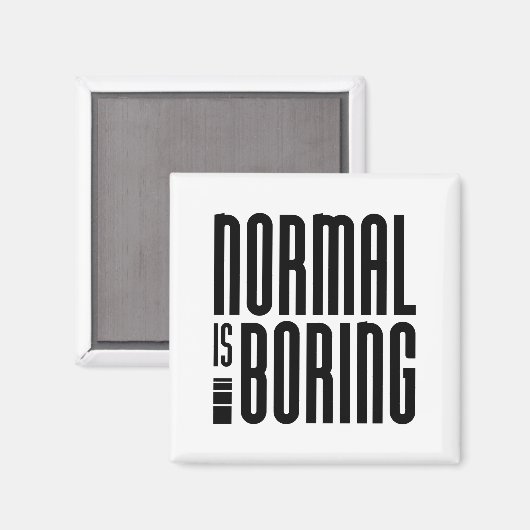 通常は退屈 マグネット (正面/裏面)