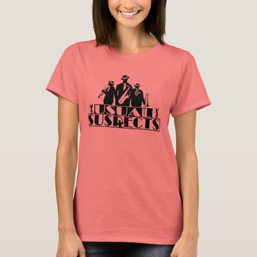通常容疑者ファンリンガーTシャツ Tシャツ (正面)