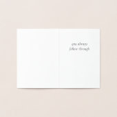 通後を追線カード 箔カード (内部)