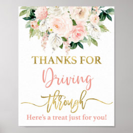 通感謝してい路サイン ポスター