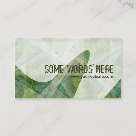 通気性の縦型名刺 名刺 (裏面)