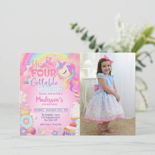 通知不可 招待状 (スタンド正面)