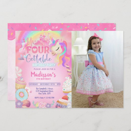 通知不可 招待状 (正面/裏面)