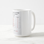 通知表 コーヒーマグカップ (正面右)
