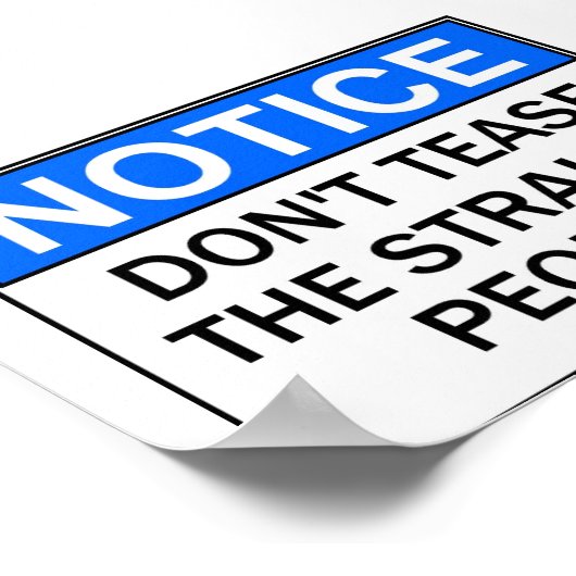 通知 ポスター (角)