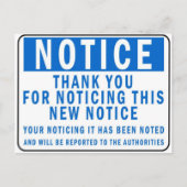 通知 ポストカード (正面)