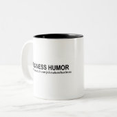 通知-必要とされる体力プログラム無し ツートーンマグカップ (正面左)