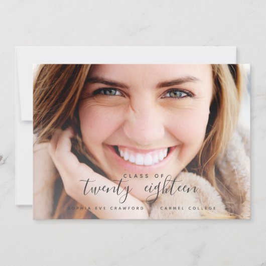 通算年鑑 招待状 (正面)