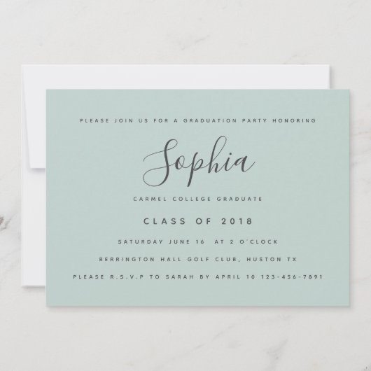 通算年鑑 招待状 (裏面)