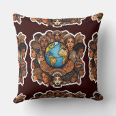 「通統一された線シンボル」 クッション (裏面)