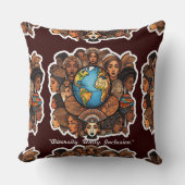 「通統一された線シンボル」 クッション (正面)