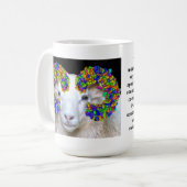 通行料そっくりのラム コーヒーマグカップ (正面左)