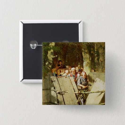 通行権 缶バッジ (正面&裏面)