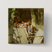 通行権 缶バッジ (正面)