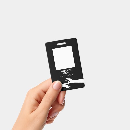 通訳人 バッジ (Handheld)