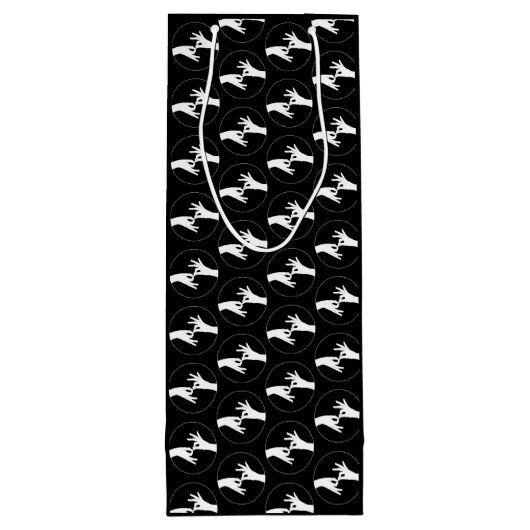 通訳人 ワインギフトバッグ (裏面)