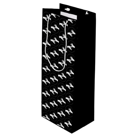 通訳人 ワインギフトバッグ (正面アングル)