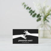 通訳人 名刺 (スタンド正面)