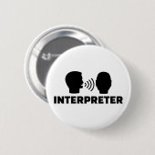 通訳人 缶バッジ (正面&裏面)