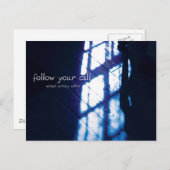 通話のはが後を追き ポストカード (正面/裏面)