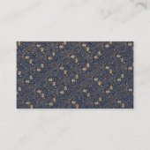 通話カード – アールヌーボーオークリーフ&アコーン 名刺 (正面)