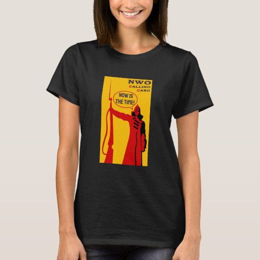 通話カード(黒) Tシャツ (正面)