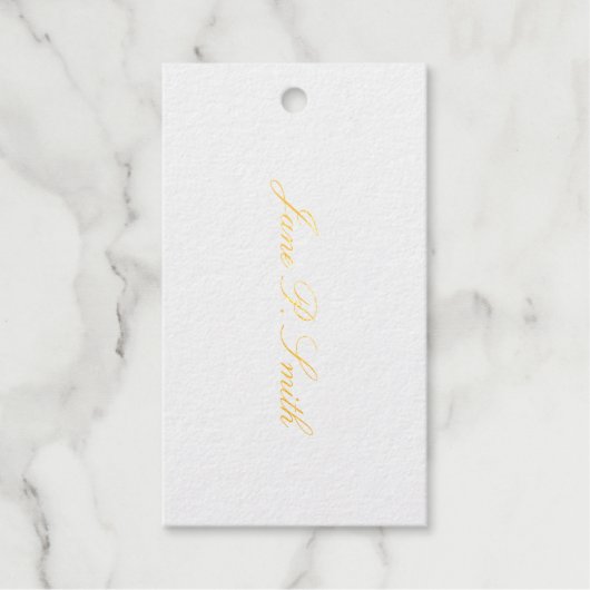 通話ビクトリアンカード ギフトタグ (正面)