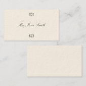 通話ビクトリアンカード コーリングカード (正面/裏面)