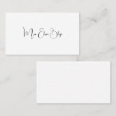 通話ビクトリアンカード コーリングカード (正面/裏面)