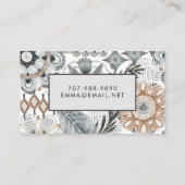 通話モダンカード コーリングカード (裏面)