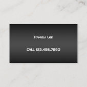 通話時の代替先生 名刺 (裏面)