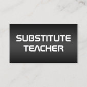 通話時の代替先生 名刺 (正面)