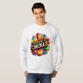 「通貨として笑う」 Tシャツ (正面フル)