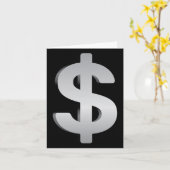 通貨と通貨 カード (黄色い花)