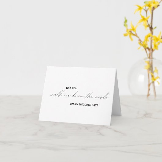 通路のカードを下結婚ろして カード (黄色い花)