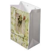 通路の下の歩くことへの私お母さんの感謝 ミディアムペーパーバッグ (正面アングル)