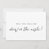 通路エレガントのカードを下ろしてくれないか 招待状 (正面)