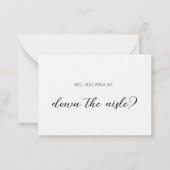 通路エレガントまで歩いてくれ ノートカード (正面)