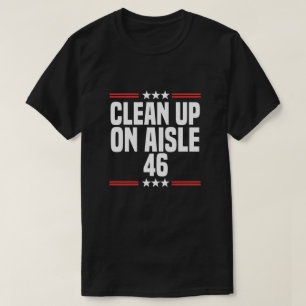 通路46シャツの掃除(政治おもしろい) Tシャツ