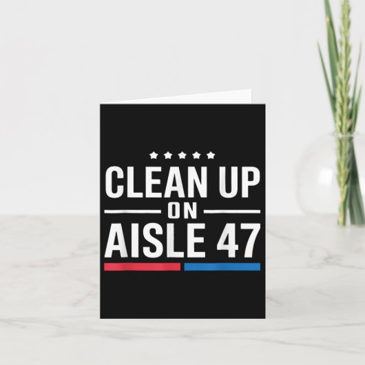 通路47のクリーンアップ カード (正面)