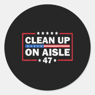 通路47のクリーンアップInfach 47アンチトランプ主宰 ラウンドシール