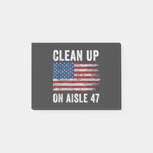 通路47のシャツインピーチ47アンチトランプ8 ポストイット